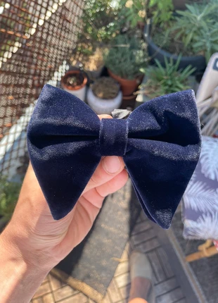 Nœud papillon velours bleu nuit – élégant & raffiné, brand: Gentlemen’s Club, condition: New without tags, €14.99, €16.44 includes Buyer Protection