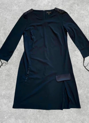 Robe bleu marine vintage à épaulette Eva Kayan taille L, brand: Eva Kayan, condizioni: Ottime, taglia: L / IT 44 / EU 40, €8.20, €9.31 include la Protezione acquisti