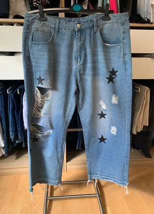 Jeans ample shein – Taille XXXL, brand: Shein Curve, condition: Good, size: XXXL / 46 / 18, €5.00, €5.95 includes Buyer Protection