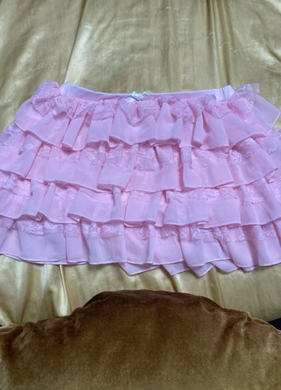 girls pink mini skirt, brand: Pink, condition: Very good, size: S / UK 8-10, £2.00, £2.80 includes Buyer Protection