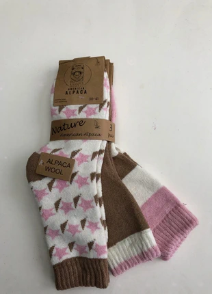 American alpaca sokken, merk: Alpaca, staat: Nieuw zonder prijskaartje, maat: M | 39–42, € 9,50, € 10,68 inclusief Kopersbescherming