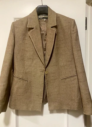 Blazer ejecutivo marrón claro 40, marca: ataklar, estado: Novo sem etiquetas, tamanho: L / 40 / 12, €12.00, €13.30 inclui Proteção do Comprador