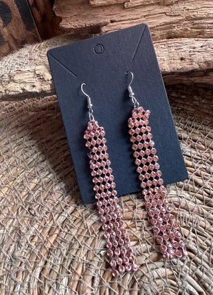 Retro oorbellen / lange matjes / roze / najaarscollectie, brand: Boheme, condizioni: Nuovo senza cartellino, €3.99, €4.89 include la Protezione acquisti