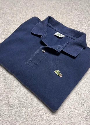 Polo bleu marine manches longues Lacoste L, marke: Lacoste, zustand: Sehr gut, größe: L, 15,00 €, 16,45 € inklusive Vinted-Käuferschutz