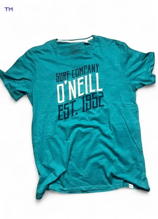 T-shirt turquoise O’Neill Surf Company 1952 – coton bio – taille L, marca: O'Neill, estado: Muy bueno, tamaño: L, 7,00 €, 8,05 € Protección al comprador incluida
