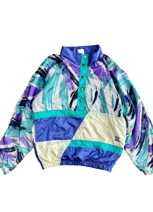Veste Vintage années 90 multicolore ( Violet / Bleu) Oversize - XS, brand: Vintage Dressing, condition: Very good, size: XS, €25.00, €26.95 includes Buyer Protection Pro