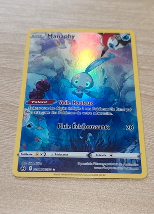 Carte pokémon - Manaphy AR GG06/GG70, brand: Pokémon, condition: Good, €8.00, €9.10 includes Buyer Protection