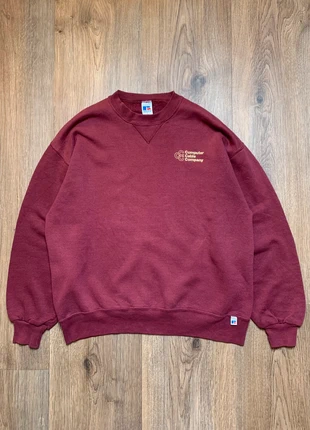 Pull Sweat col rond Crewneck Russell Athletic Vintage Computer bordeaux homme - Taille L, marca: Russell Athletic, estado: Muy bueno, tamaño: L, 22,00 €, 23,80 € Protección al comprador incluida