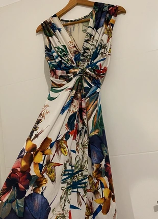 Robe longue tropicale, estado: Muito bom, tamanho: M / 38 / 10, €15.00, €16.45 inclui Proteção do Comprador