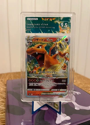 Dracaufeu Vstar gradée 9,5 Jap, marke: Pokémon, zustand: Neu, mit Etikett, 20,00 €, 21,70 € inklusive Vinted-Käuferschutz