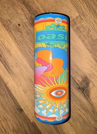 OASIS 20oz Stainless Steel Tumbler - River Plate / Buenos Aires Poster Art, condition: New with tags, £15.00, £16.45 includes Buyer Protection