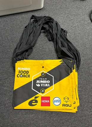 25x Team Jumbo Visma Musette, merk: MUSETTE, staat: Nieuw zonder prijskaartje, € 12,00, € 13,30 inclusief Kopersbescherming Pro