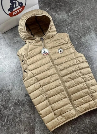 Doudoune sans manches jott Homme S – Beige – pat noos à capuche – Logo brodé – Neuve étiquette, marque: Jott, état: Neuf avec étiquette, taille: S, 80,00 €, 84,70 € Protection acheteurs incluse
