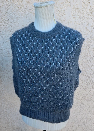 Pull sans manches Monoprix femme taille M, en laine, alpaga, superbe, brand: Monoprix, condizioni: Ottime, taglia: M / IT 42 / EU 38, €13.00, €14.35 include la Protezione acquisti Pro