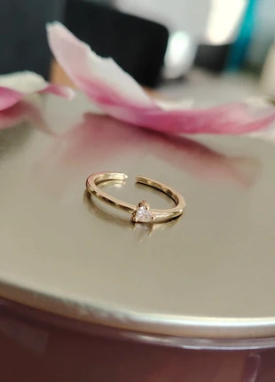 💖 Schlichter Herzring – minimalistisch & stilvoll, brand: Modeschmuck, condizioni: Nuovo senza cartellino, taglia: Regolabile, €5.00, €5.95 include la Protezione acquisti