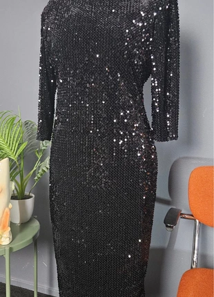 Vintage Chic For Topvintage Zwart Maat XL Glitter, marca: Vintage Chic for Topvintage, estado: Muy bueno, tamaño: XL / 42 / 14, 35,00 €, 37,45 € Protección al comprador incluida