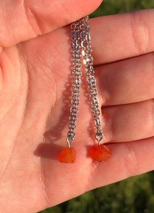 Carnelian Crystal Necklace, brand: Crystal, condition: New without tags, €3.50, €4.38 includes Buyer Protection