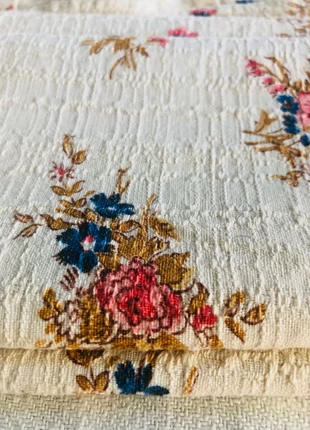 RARE magnifique nappe fleurs coton Shabby chic vintage, marque: Vintage, état: Bon état, 7,00 €, 8,05 € Protection acheteurs (Pro) incluse