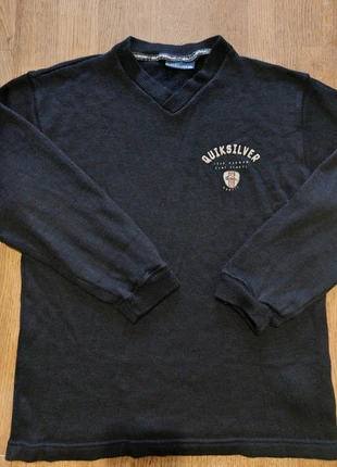 Sweat Pull Quiksilver,Jeff Hakman, bleu marine.chaud.Taille M., brand: Quiksilver, condition: Very good, size: M, €45.00, €47.95 includes Buyer Protection