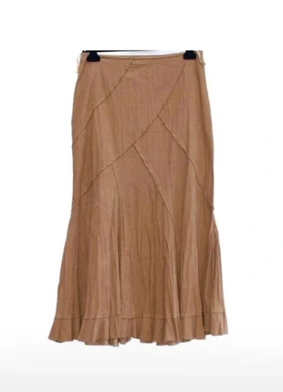 Per una beige corduroy 10k midi skirt great condition womenswear., brand: Per Una, condition: Very good, size: M / 10, £8.00, £9.10 includes Buyer Protection Pro
