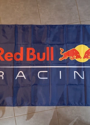 🔵 Drapeau neuf RedBull Racing 90x150 cms, marque: Red Bull, état: Neuf avec étiquette, 15,00 €, 16,45 € Protection acheteurs incluse