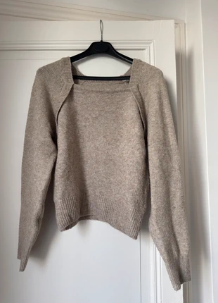 Pull beige marron sans marque, estado: Muy bueno, tamaño: Talla única, 10,00 €, 11,20 € Protección al comprador incluida