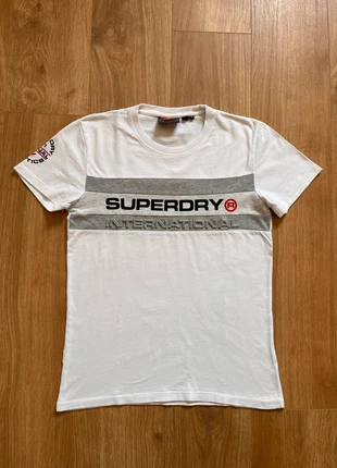 T-shirt Superdry homme blanc Taille S, marke: Superdry, zustand: Sehr gut, größe: S, 7,00 €, 8,05 € inklusive Vinted-Käuferschutz