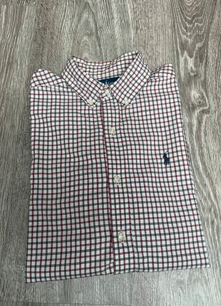 Chemise à carreau homme blanche grise et rouge Ralph Lauren taille M, marke: Ralph Lauren, zustand: Sehr gut, größe: M, 25,00 €, 26,95 € inklusive Vinted-Käuferschutz