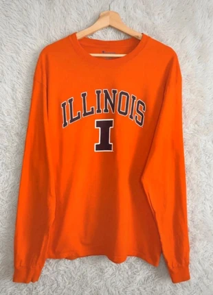 Champion Orange Illinois Long Sleeve T-Shirt L College Varsity Print, marque: Champion, état: Très bon état, taille: L, 12,00 €, 13,30 € Protection acheteurs incluse
