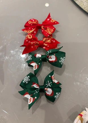 Red & Green Christmas hair bows new, brand: Shein, condition: New with tags, £1.00, £1.38 includes Buyer Protection