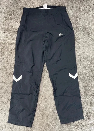 Jogging Adidas large vintage streetwear y2k noir blanc M, marca: adidas, estado: Muito bom, tamanho: M, €17.00, €18.55 inclui Proteção do Comprador Pro