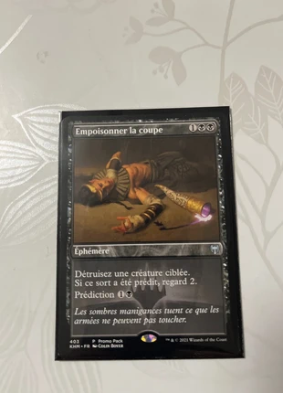 Empoisonner la coupe – Promo Pack FOIL – État Near Mint (MTG), marque: Magic: The Gathering, état: Neuf sans étiquette, 2,00 €, 2,80 € Protection acheteurs incluse