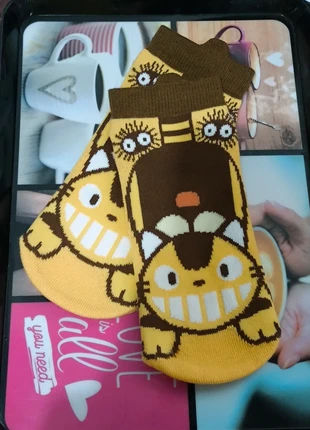 paires chaussettes studios ghibli chatbus totoro, marke: Studio Ghibli, zustand: Sehr gut, größe: S | 35–38, 7,00 €, 8,05 € inklusive Vinted-Käuferschutz