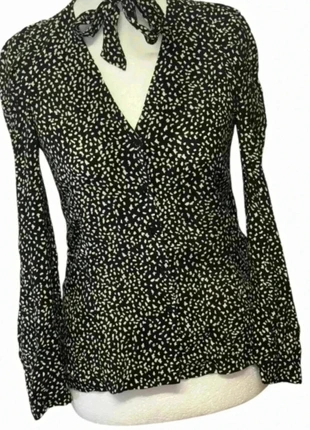 Chemisier Maje noir à pois – Taille 2 (FR 38), brand: Maje, condition: Very good, size: M / 38 / 10, €21.00, €22.75 includes Buyer Protection