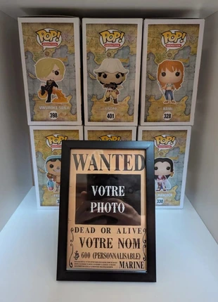 Affiche cadre manga One piece prime wanted bounty personnalisable 10x15cm, merk: OnePiece, staat: Heel goed, € 10,00, € 11,20 inclusief Kopersbescherming Pro
