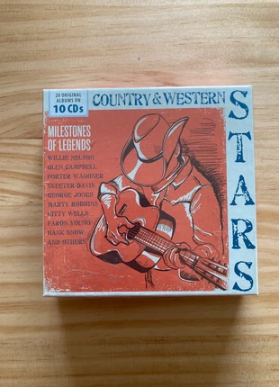 Box 10 CDs - Country & Western Stars, condizioni: Nuovo con cartellino, €25.00, €26.95 include la Protezione acquisti