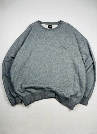 Pull Sweat Evisu Crewneck Coton Oversize Gris Y2K - Taille XL, marca: Evisu, estado: Muy bueno, tamaño: XL, 74,90 €, 79,35 € Protección al comprador Pro incluida
