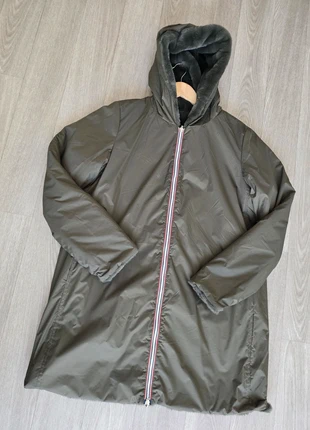 Imperméable long fourré réversible kaki Laura Jo taille M, marke: Laura Jo, zustand: Sehr gut, größe: M / 38 / 10, 69,00 €, 73,15 € inklusive Vinted-Käuferschutz