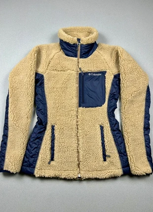 Polaire Columbia archer ridge II / beige bleu marine / taille XS / femme, brand: Columbia, condition: New without tags, size: XS / 34 / 6, €75.00, €79.45 includes Buyer Protection