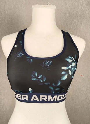Under Armour / Femme / Brassière L / Bleu Marine Motif Fitness Running Yoga Training Maintien 232, brand: Under Armour, condizioni: Ottime, taglia: L, €15.00, €16.45 include la Protezione acquisti Pro