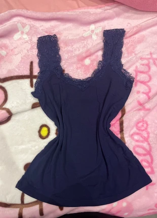 Debardeur classique bleu, brand: COQUETTE, condition: New without tags, size: S / 36 / 8, €7.00, €8.05 includes Buyer Protection