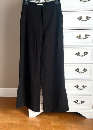 Pantalon noir H&M large taille 38 (7), marque: H&M, état: Très bon état, taille: M / 38 / 10, 5,00 €, 5,95 € Protection acheteurs incluse