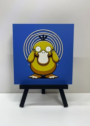 Tableau en relief Pokemon Psyduck (Psykokwak), brand: Pokémon, condition: New without tags, €8.50, €9.63 includes Buyer Protection Pro