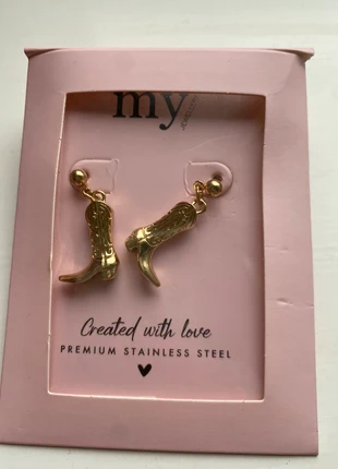 Cowboylaars oorbellen, merk: Boutique Bohéme, staat: Nieuw met prijskaartje, € 4,00, € 4,90 inclusief Kopersbescherming