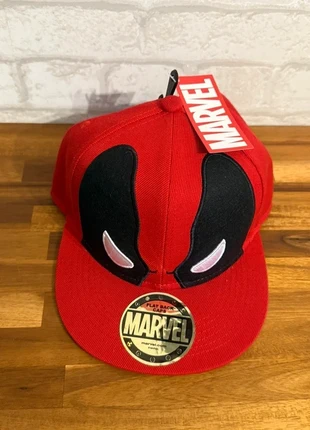 Marvel – Casquette Snapback Deadpool Mask – Édition Officielle, merk: Marvel, staat: Nieuw met prijskaartje, maat: Universele maat, € 17,90, € 19,50 inclusief Kopersbescherming Pro