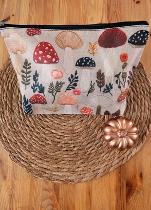 🍄 Pochette motif champignons – style automnal, marca: Automne, estado: Muy bueno, 10,00 €, 11,20 € Protección al comprador incluida
