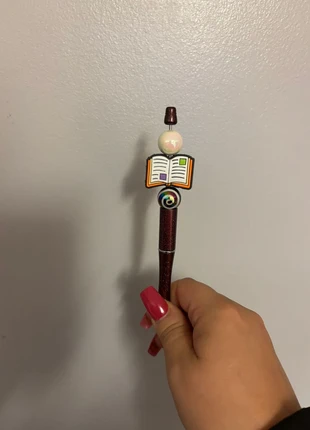 Bookworm bead pen, bookish gift, handmade gift, brand: Handmade, condition: New with tags, £2.00, £2.80 includes Buyer Protection Pro