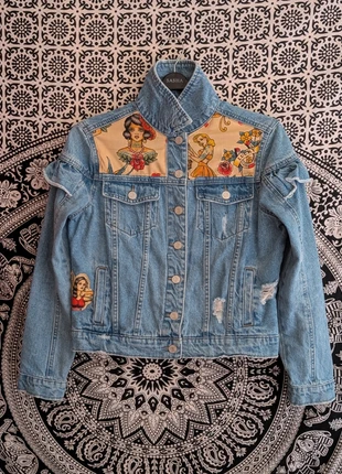 Reworked Jennyfer Denim Jacket 🧥, brand: Jennyfer, condition: Very good, size: S / 36 / 8, €48.00, €51.10 includes Buyer Protection