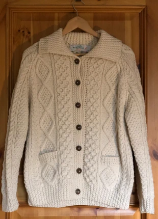 Aran Woolen Cardigan, marca: Aran Crafts, estado: Muito bom, tamanho: M / 38 / 10, €60.00, €63.70 inclui Proteção do Comprador