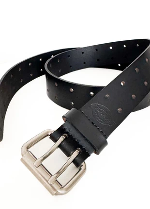 Dickies Black Genuine Leather Double Prong Belt – Silver Hardware (Size 38), marke: Dickies, zustand: Sehr gut, größe: 95, 14,00 €, 15,40 € inklusive Vinted-Käuferschutz